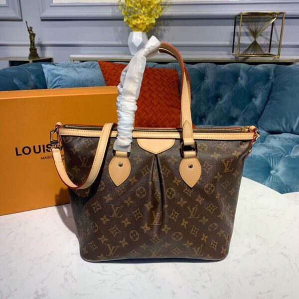 1:1 Replica Louis Vuitton LV Palermo PM Monogram Canvas Luxury Bag For Women M40145 - 11.6in/29.5cm