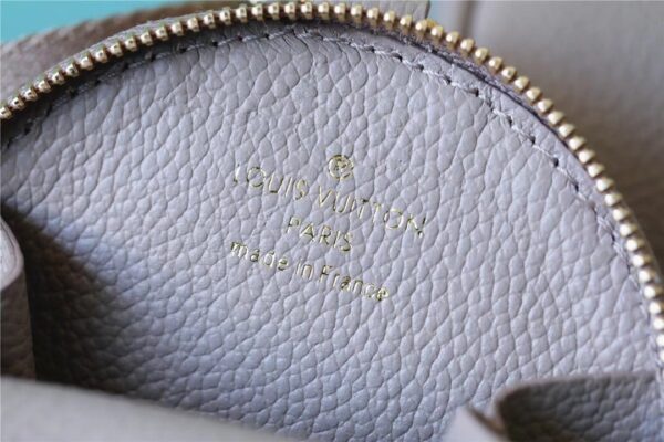 1:1 Replica Louis Vuitton LV Papillon BB Monogram Empreinte Tourterelle / Creme Beige Luxury Bag For Women M46031 - 7.9in/20cm