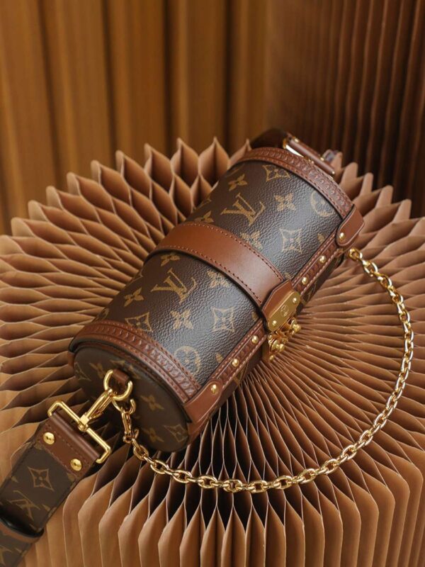 1:1 Replica Louis Vuitton LV Papillon Trunk Monogram Canvas Luxury Bag For Women M57835 - 19cm / 7.5in