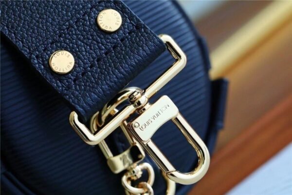 1:1 Replica Louis Vuitton LV Papillon Trunk Epi Black Luxury Bag For Women M58655 - 7.5in/19cm