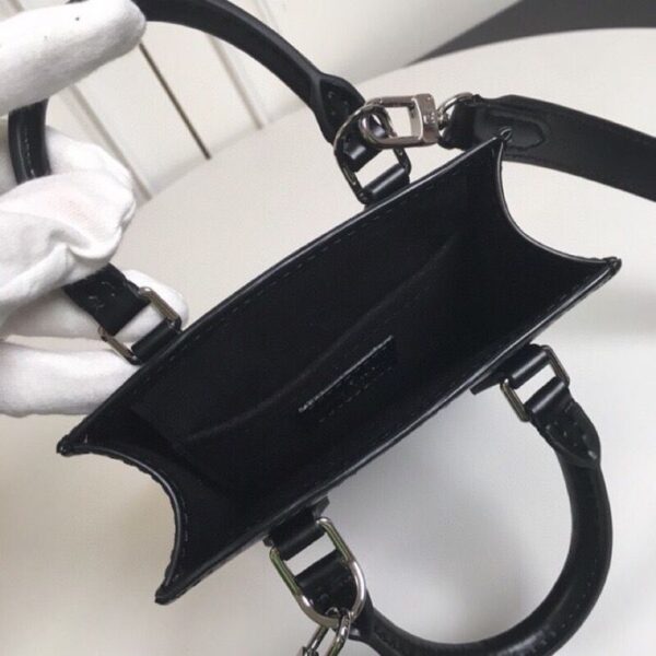 1:1 Replica Louis Vuitton LV Petit Sac Plat Epi Leather Luxury Bag For Women M69441 - 5.5in/14cm