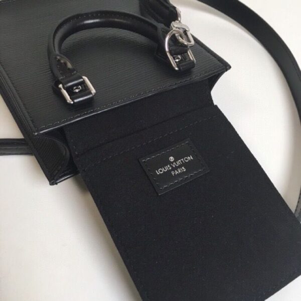 1:1 Replica Louis Vuitton LV Petit Sac Plat Epi Leather Luxury Bag For Women M69441 - 5.5in/14cm