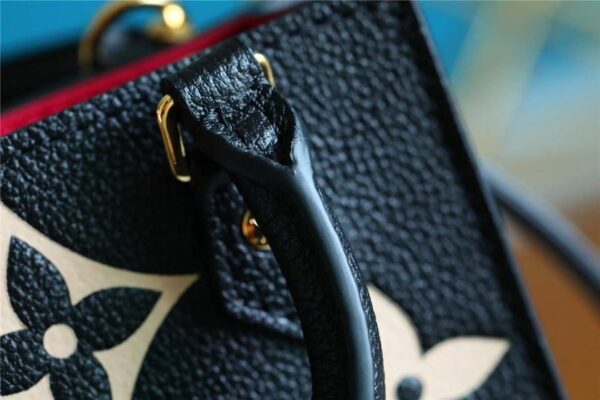 1:1 Replica Louis Vuitton LV Petit Sac Plat Monogram Empreinte Leather Luxury Bag M81416 - 17cm