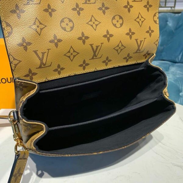 1:1 Replica Louis Vuitton LV Pochette Métis Monogram Reverse Canvas Luxury Bag For Women M44876 - 9.8in/25cm