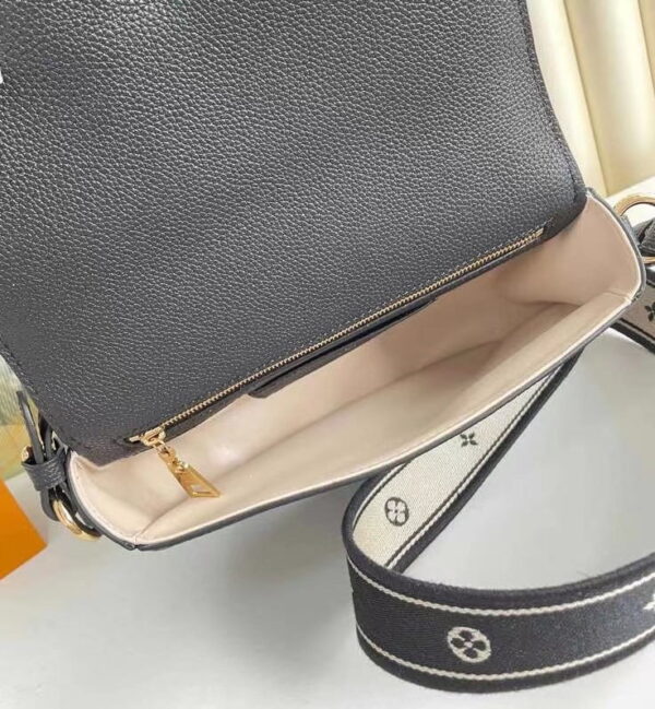 1:1 Replica Louis Vuitton LV Pont 9 Soft PM Black Luxury Bag For Women M58727 8.3 in/21cm