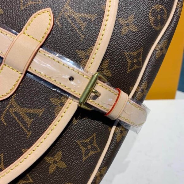 1:1 Replica Louis Vuitton LV Saumur MM Monogram Canvas Luxury Bag For Women M40710 -  11.8in/30cm
