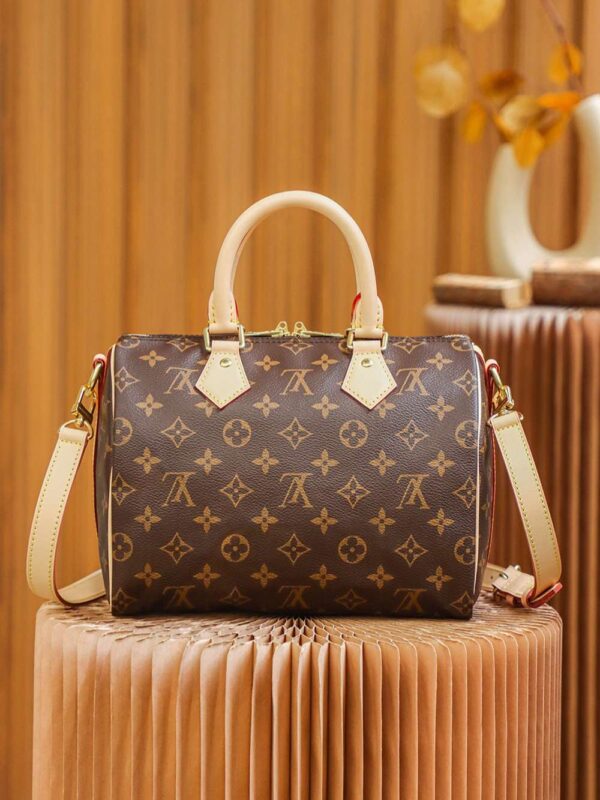 1:1 Replica Louis Vuitton LV Speedy Bandoulière 25 Monogram Canvas Luxury Bag For Women M41113 - 25cm / 9.8in