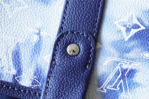 1:1 Replica Louis Vuitton LV Tote Journey Monogram Blue Unique Bag For Men M20553 - 23.6in/60cm