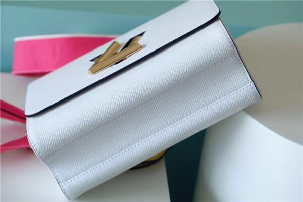 1:1 Replica Louis Vuitton LV Twist MM Epi Light Blue Luxury Bag For Women - 9.1in/23cm