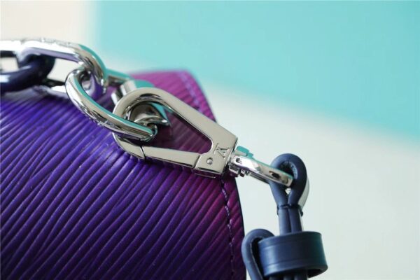 1:1 Replica Louis Vuitton LV Twist PM Luxury Bag For Women Gradient Blue M59896 - 7.5in/19cm