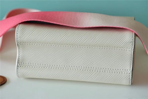 1:1 Replica Louis Vuitton LV Twist PM Bag Luxury Bag White For Women M59687 - 7.5in/19cm