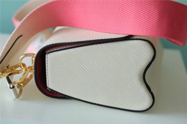 1:1 Replica Louis Vuitton LV Twist PM Bag Luxury Bag White For Women M59687 - 7.5in/19cm