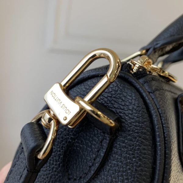 1:1 Replica Louis Vuitton LV Nano Speedy Bicolor Monogram Empreinte Leather Luxury Bag For Women M81457 - 6.3in/16cm