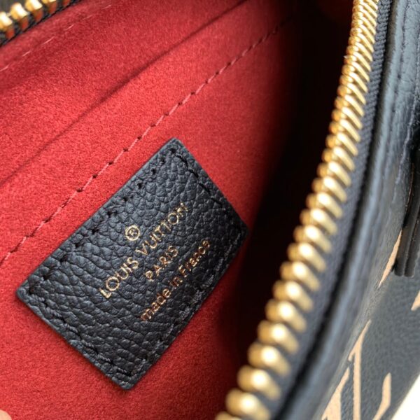 1:1 Replica Louis Vuitton LV Nano Speedy Bicolor Monogram Empreinte Leather Luxury Bag For Women M81457 - 6.3in/16cm