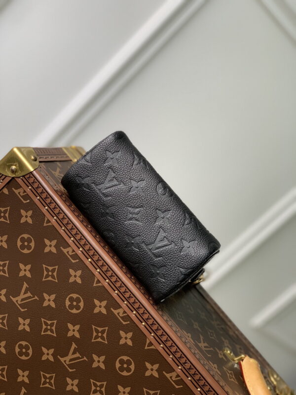 1:1 Replica Louis Vuitton LV Nano Speedy Monogram Empreinte Leather Luxury Bag For Women M82450 - 6.3in/16cm