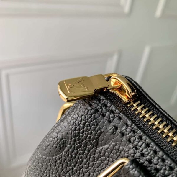 1:1 Replica Louis Vuitton LV Nano Speedy Monogram Empreinte Leather Luxury Bag For Women M82450 - 6.3in/16cm