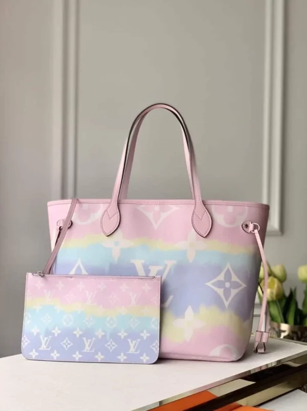 1:1 Replica Louis Vuitton LV Neverfull MM Monogram Canvas Exclusive Bag For Women M45270 - 12.2in/31cm