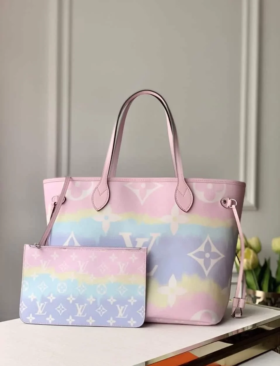 1:1 Replica Louis Vuitton LV Neverfull MM Monogram Canvas Exclusive Bag For Women M45270 - 12.2in/31cm