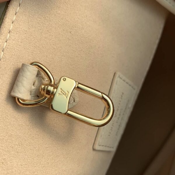 1:1 Replica Louis Vuitton LV Onthego MM Monogram Empreinte Beige/ Pink/ Yellow Luxury Bag For Women M46128 - 35cm/13.8in