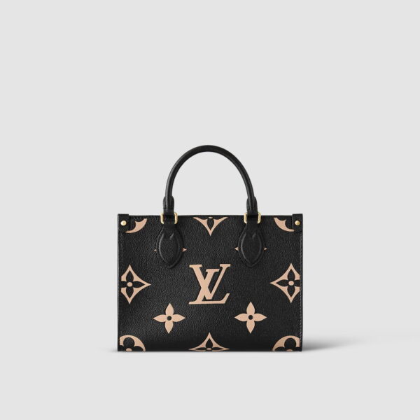 1:1 Replica Louis Vuitton LV OnTheGo PM Bicolor Monogram Empreinte Leather For Women M45659 -  9.8in/25cm