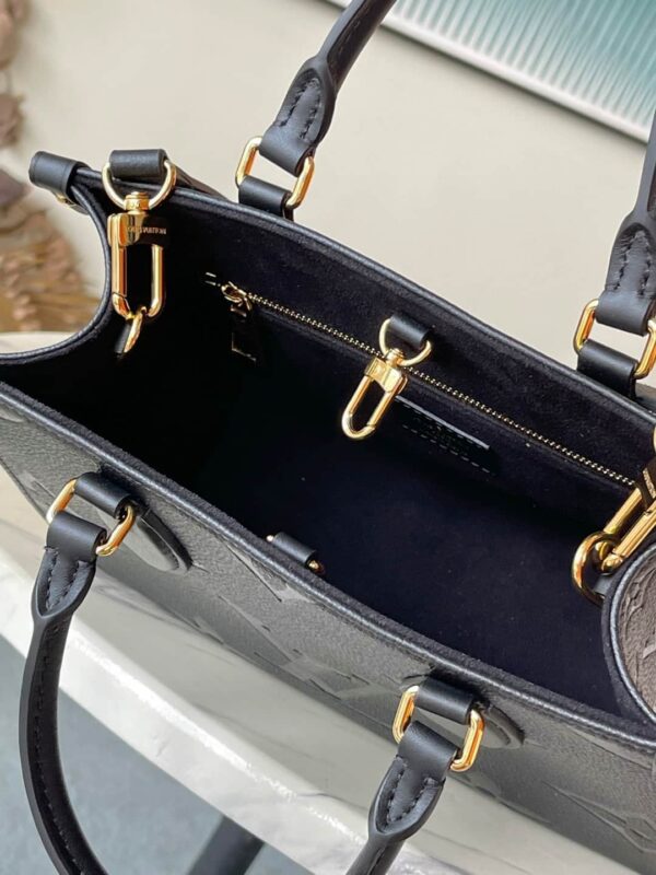 1:1 Replica Louis Vuitton LV OnTheGo PM Monogram Empreinte Lether Luxury Bag For Women M45653 - 9.8in/25cm