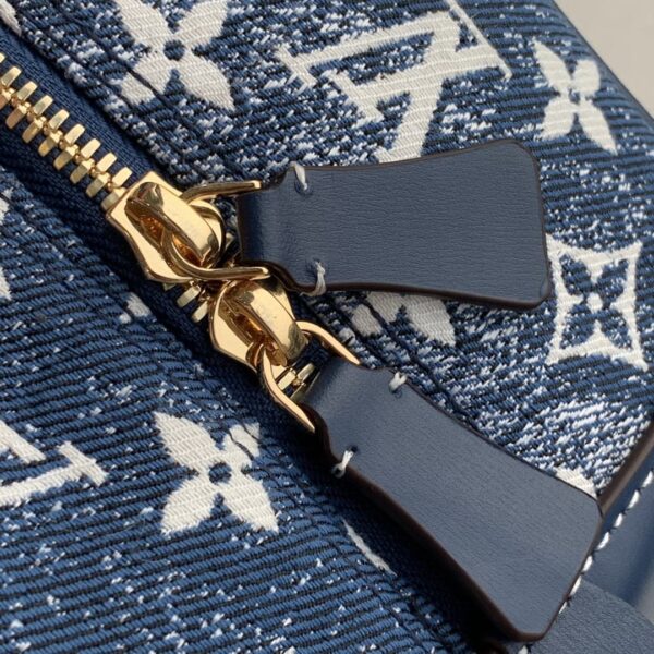 1:1 Replica Louis Vuitton LV LV Square Denim Monogram Canvas Luxury Bag For Women M59611 - 6.3in/16cm