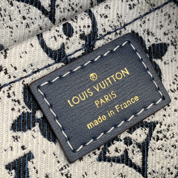 1:1 Replica Louis Vuitton LV LV Square Denim Monogram Canvas Luxury Bag For Women M59611 - 6.3in/16cm