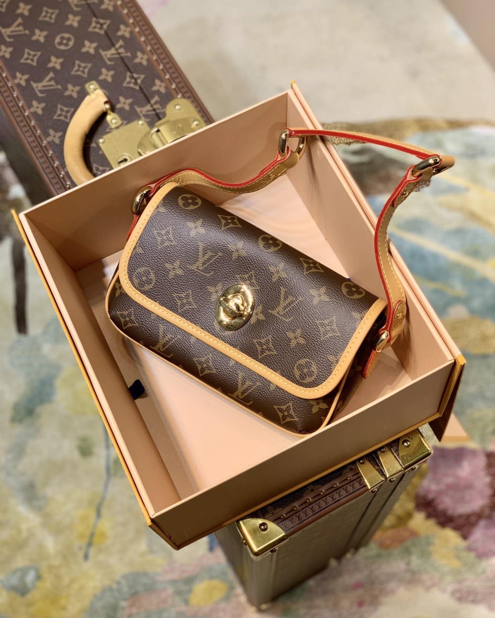 1:1 Replica Louis Vuitton LV Tikal PM Monogram Canvas Luxury Bag For Women M40078 - 23cm