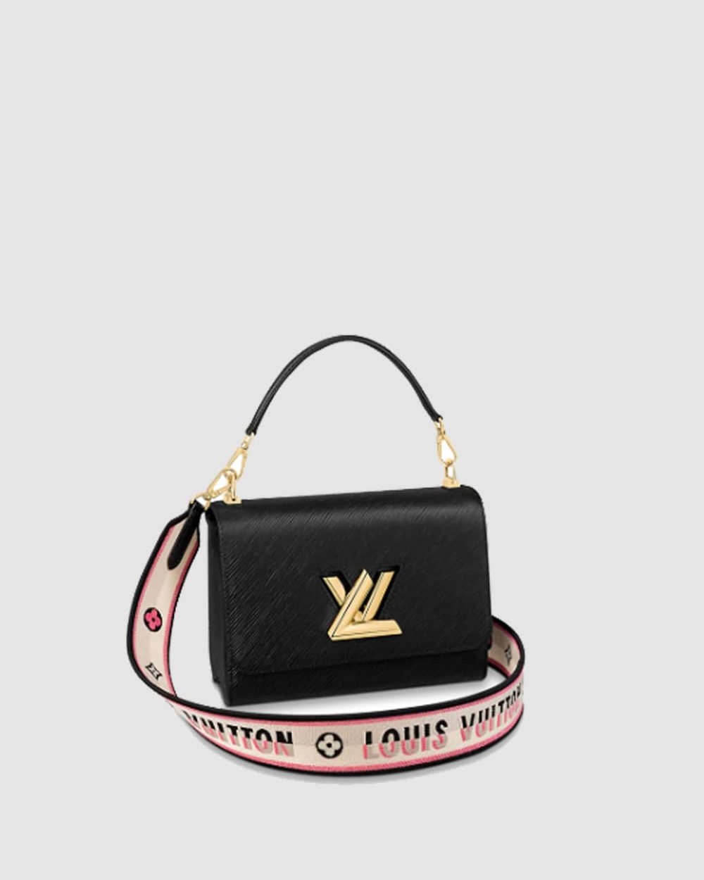 1:1 Replica Louis Vuitton LV Twist MM Epi Leather Luxury Bag For Women M57505 - 9.1in/23cm