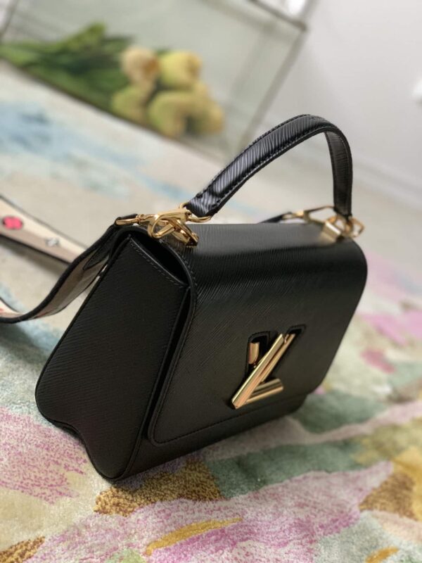 1:1 Replica Louis Vuitton LV Twist MM Epi Leather Luxury Bag For Women M57505 - 9.1in/23cm