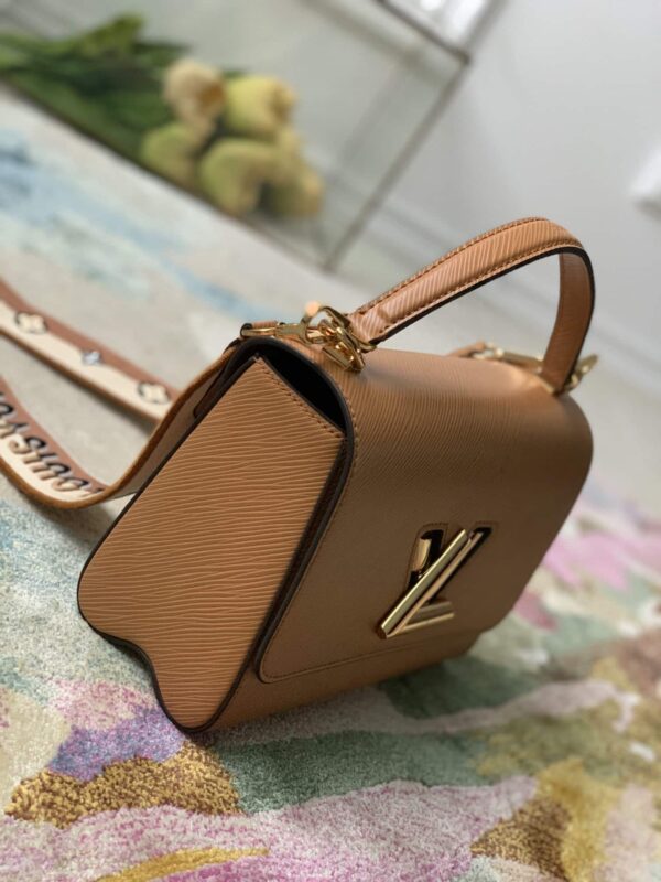 1:1 Replica Louis Vuitton LV Twist MM Epi Leather Luxury Bag For Women M57506 - 9.1in/23cm