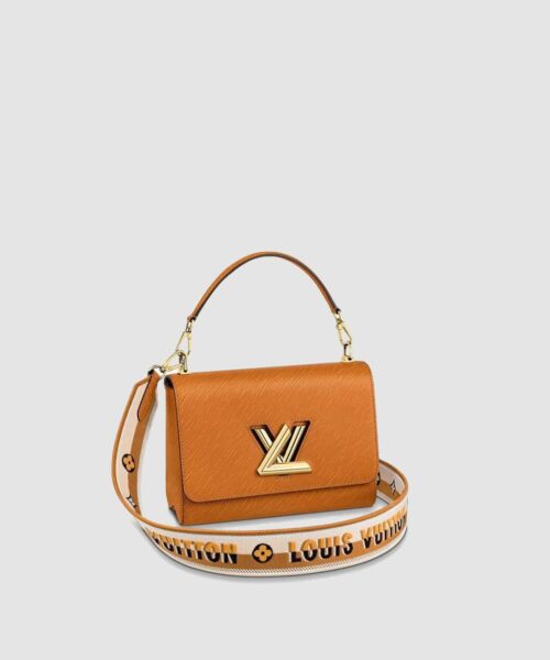 1:1 Replica Louis Vuitton LV Twist MM Epi Leather Luxury Bag For Women M57506 - 9.1in/23cm