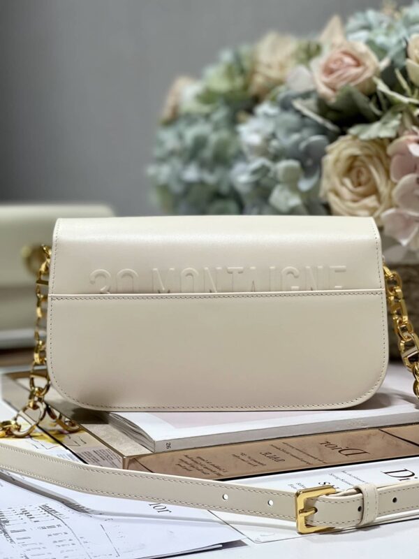 1:1 Replica 30 Montaigne Avenue Bag Black/White/Blue/Beige/Light Pink For Women 9 in/ 22.5cm M9260UMOA_M900