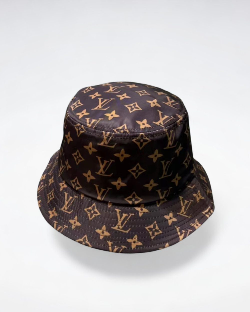 LV006 – Monogram Canvas Bucket Hat Brown