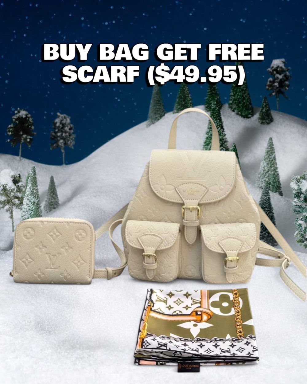 DBS-LC1026- Backup Monogram Empreinte Backpack Deal