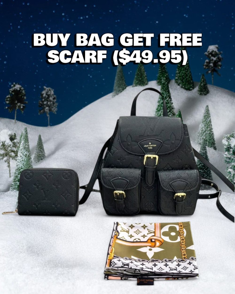 DBS-LC1027- Backup Monogram Empreinte Backpack Deal