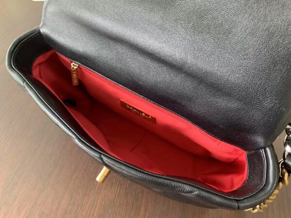 [REP 1:1] Chanel 19 Handbag 26cm Black For Women AS1160 B04852 94305