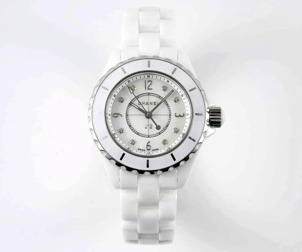 Chanel J12 Watch, 33mm Silver Toned H5703