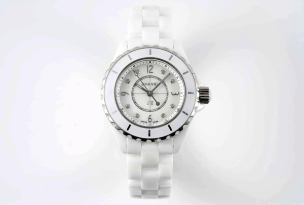 Chanel J12 Watch, 33mm Silver Toned H5703