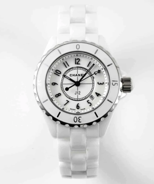 Chanel J12 Watch Caliber, 33mm Silver Toned H5703