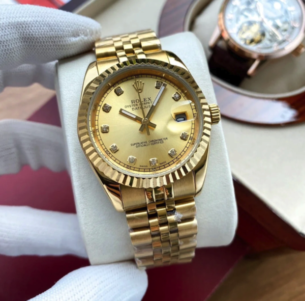 Rolex Datejust Perpetual 36mm Gold Toned For Women