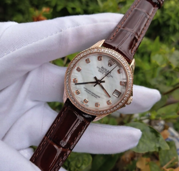 Rolex Datejust Perpetual 36mm Gold Toned For Women
