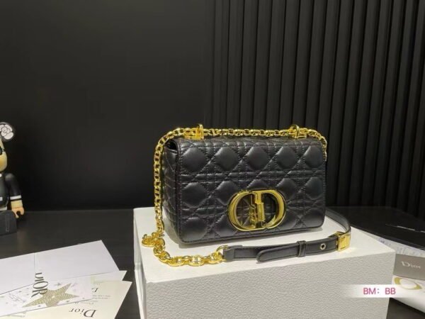 DM55 - 1:1 Replica Dior Bag Black For Women