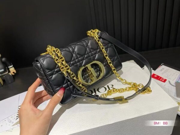 DM55 - 1:1 Replica Dior Bag Black For Women