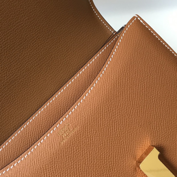 1:1 Replica Hermes Constance 23 Epsom Brown For Women, Women’s Handbags, Shoulder Bags 9in/23cm