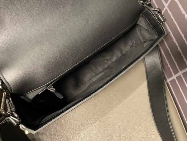 1:1 Replica Baguette FF Fabric And Exotic Bag Black For Women 10.5 in/27cm 7VA572ALWIF1DYM