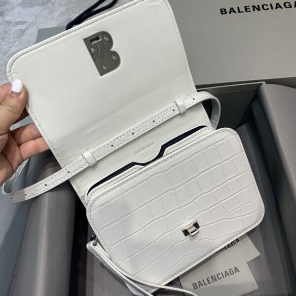 Balenciaga Bolso Bandolera B In Pink, For Women, Women's Bags 7in/18cm