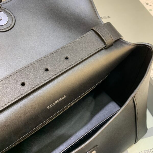 Balenciaga Downtown Medium Shoulder Bag In Black, For Women, Women's Bags 12.6in/32cm 67135429S171000