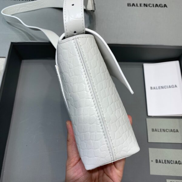 Balenciaga Downtown XS Shoulder Bag In White, For Women, Women's Bags 10in/25cm