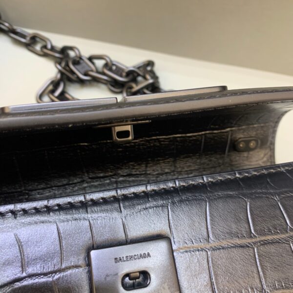 Balenciaga Gossip Small On Chain Shoulder Bag Black, For Women, Women's Bags 7.4in/19cm
